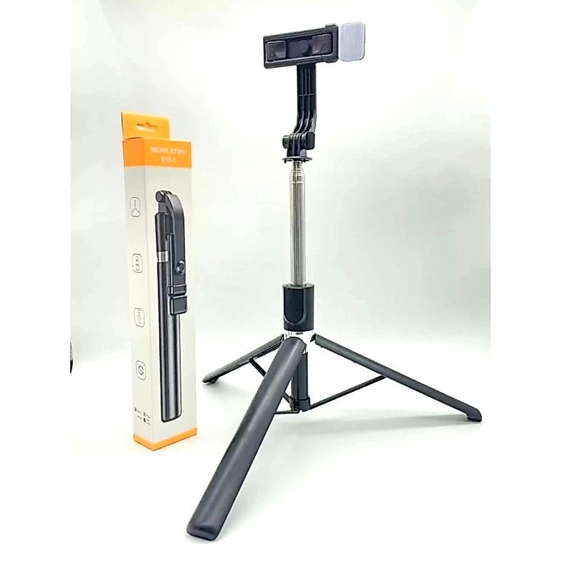 Tongsis Led + Tripod Panjang 1.7 meter Tombol Selfie (R1S-L)
