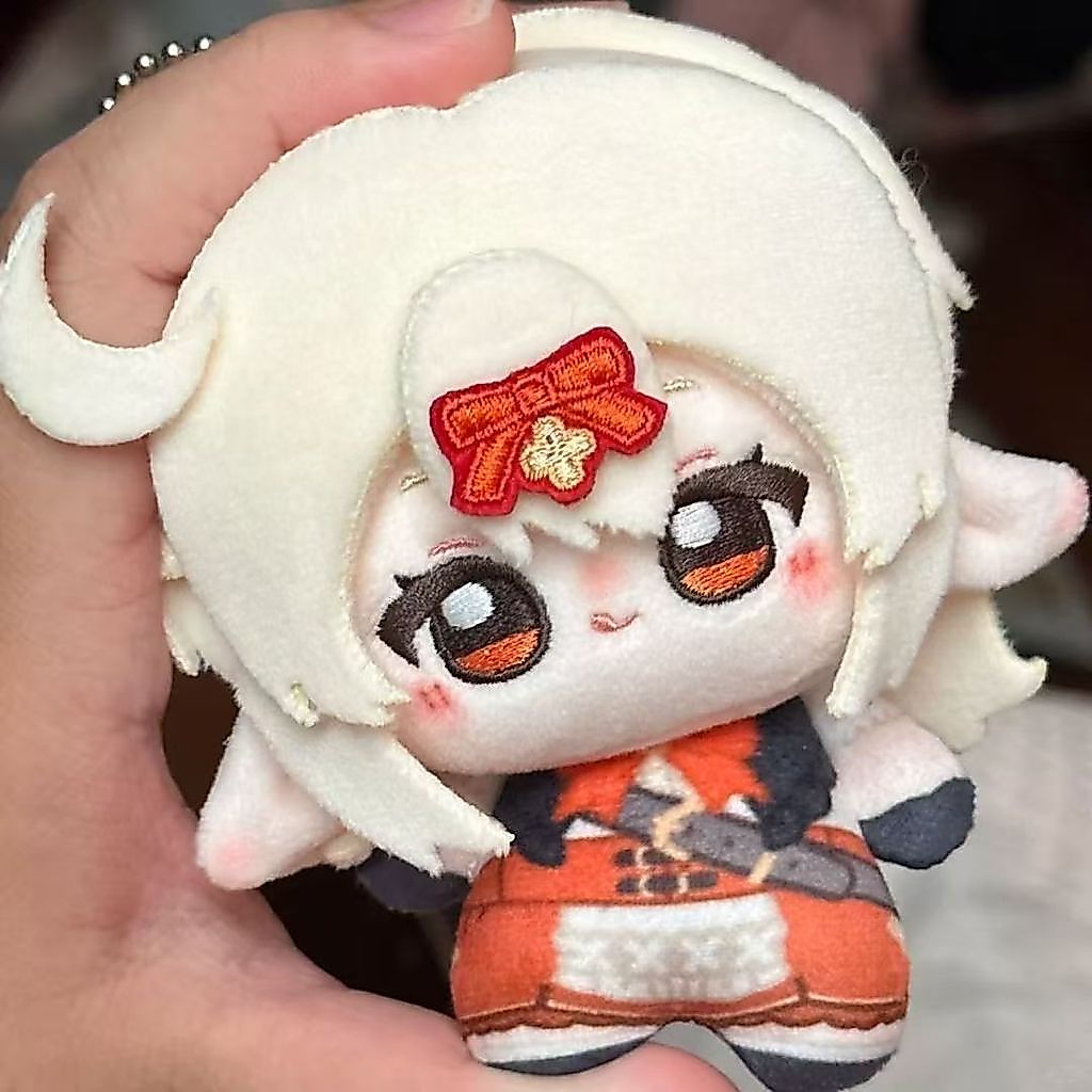 Genshin Impact Original Authentic 10cm Cotton Doll Klee Character Fan-Made Merchandise Doll Blazing 