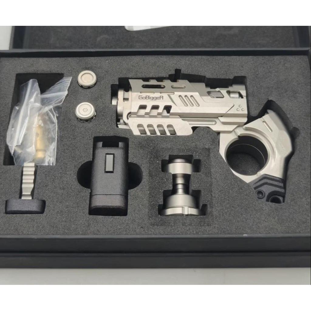 Used EDC Gobigger Titanium Bang Zai fidget slider decompression toy