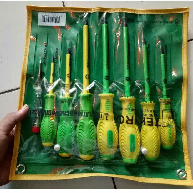 tekiro Obeng Listrik Set 7 Pcs