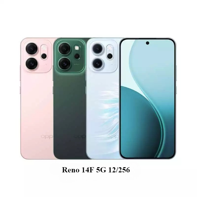 oppo reno 14f ( 14 f ) 5g ram 12/256gb [ 12gb rom 256gb ]  - new bnib resmi