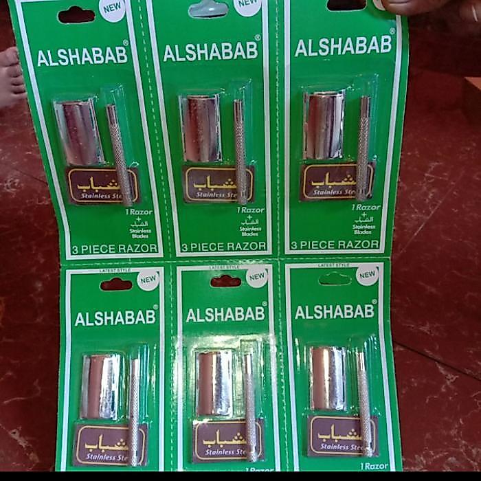 alat cukur kumis /jenggot original Al shabab 6pcs