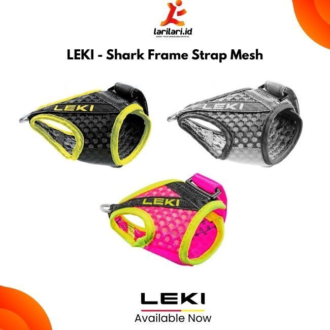 LEKI - Shark Frame Strap Mesh sarung tangan tracking pole     Berkualitas