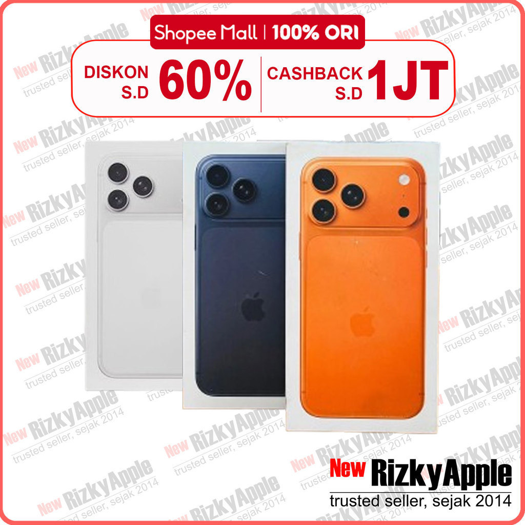 Apple iPhone 17 Pro Max 256GB 512GB 1TB 2TB RAM 12GB Garansi Resmi Apple Indonesia