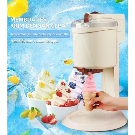 Mesin Es Krim Kerucut Multifungsi Mesin Es Krim Mesin Es Krim Buah Diy