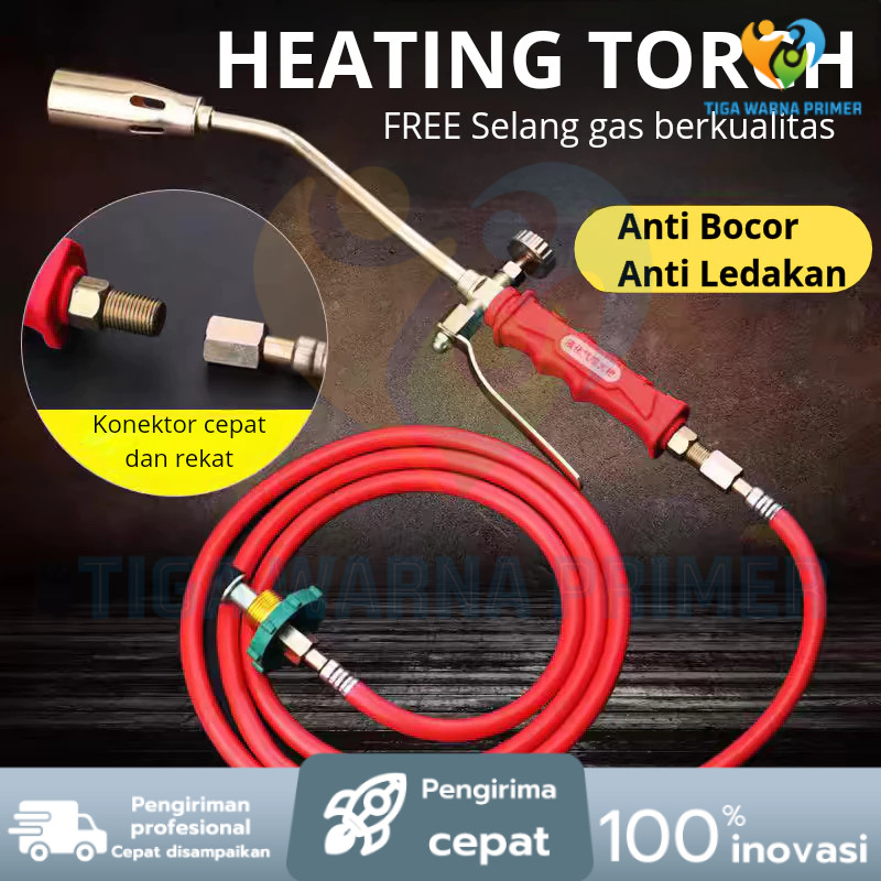 Blow Torch Gas LPG 1.2M – Alat Bakar Serbaguna dengan Selang Panjang, Welding Torch