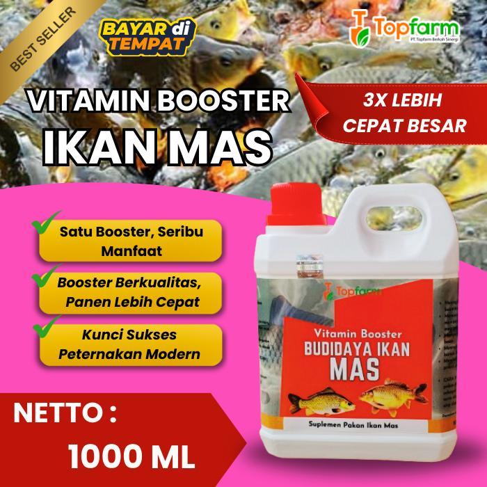 Vitamin Pembesar Ikan Mas/ Vitamin Penambah Nafsu Makan Ikan Mas / Vitamin Ikan Mas/ Vitamin Ternak 
