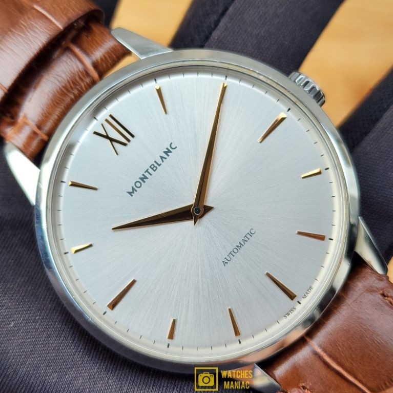 Jam Tangan Luxury Original Montblanc Meisterstuck Heritage Spirit Automatic Swiss Made