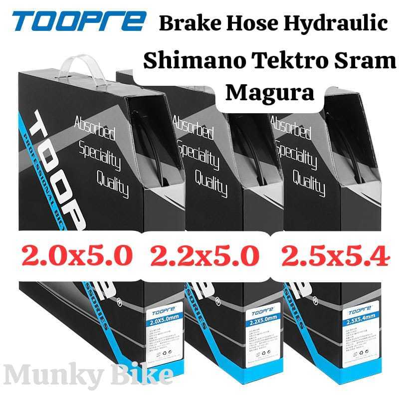 Foto TOOPRE Kabel Brake Hose Hydraulic Selang Rem Hidrolis Sepeda untuk Shimano Tektro Sram Magura