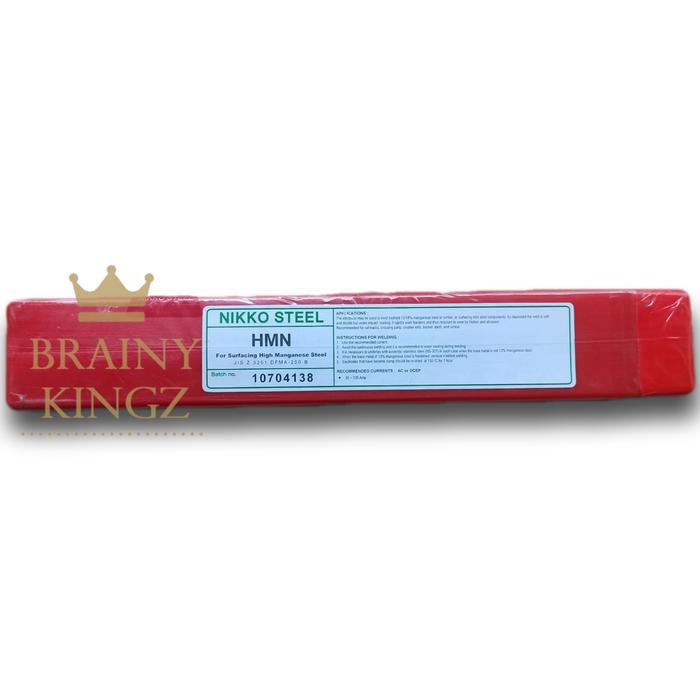 Kawat Las Mangan Nikko Steel HMN ukuran 3,2mm 4mm HMN 3.2 mm 4 mm - 4 mm
