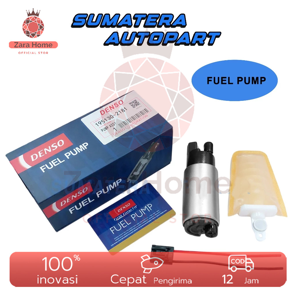 Fuel Pump Pompa Minyak Bensin Rotak Mobil Honda Accord Cielo S84 Vti Cm5 Civic Genio Estilo Ferio Vt