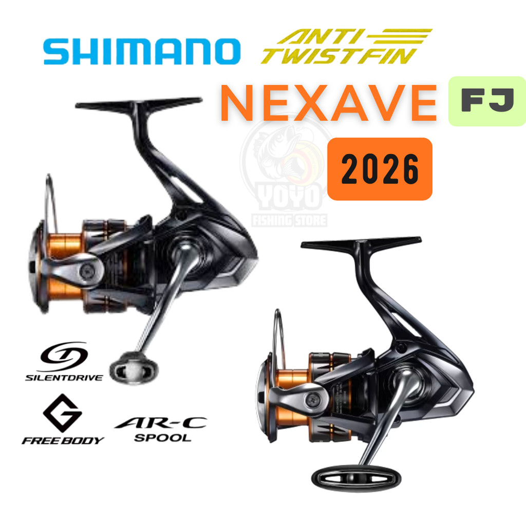 Shimano Nexave 1000 | 2500 HG | C3000HG  (GARANSI RESMI SHIMANO INDONESIA)