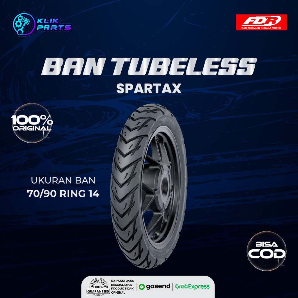 FDR BAN MOTOR FDR SPARTAX 70/90 RING 14 TUBELESS