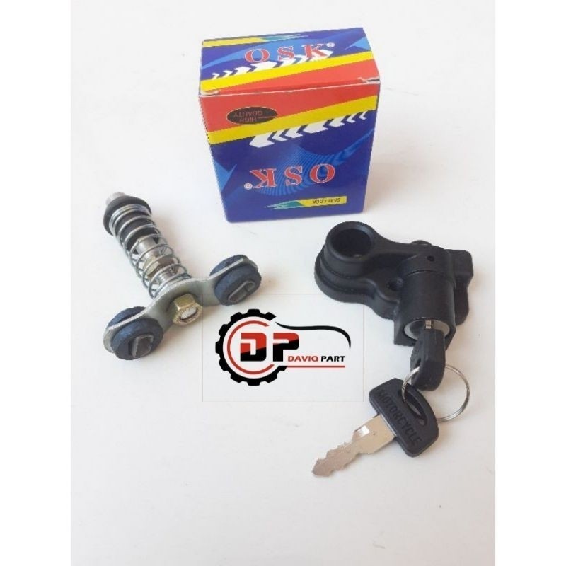 KUNCI JOK PIR JOK GL100 KUNCI SADEL GL100 PER JOK GL100 Kunci Jok set Per Jok GL 100 Tanpa Engsel Jo