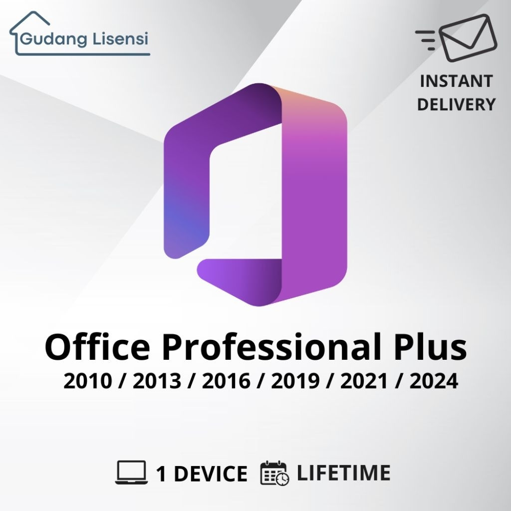 Office Pro Plus 2024 | 2021 | 2019 | 2016 | 2013 | 2010 Original Key Lifetime