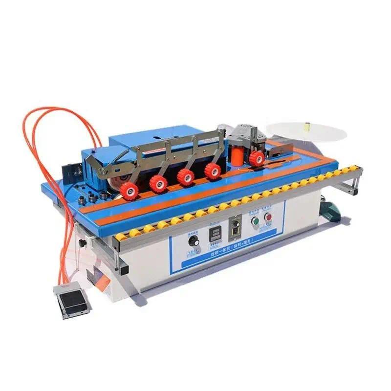 Portable Automatic Edge Banding Machine Folding Small Edge Banding Machine Plywood Edge Banding Mach