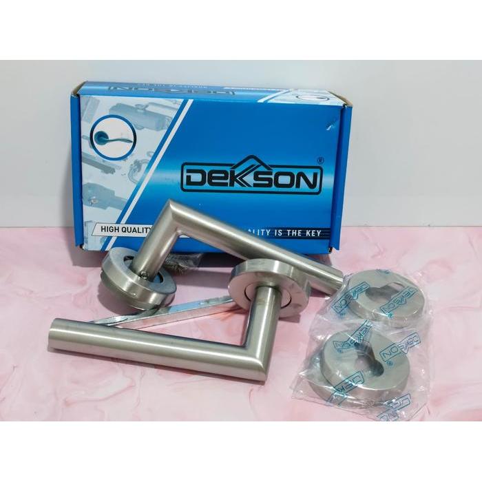Lever Handle Dekson LHTR 003 SSS Handle Pintu Dekkson Stainless Steel