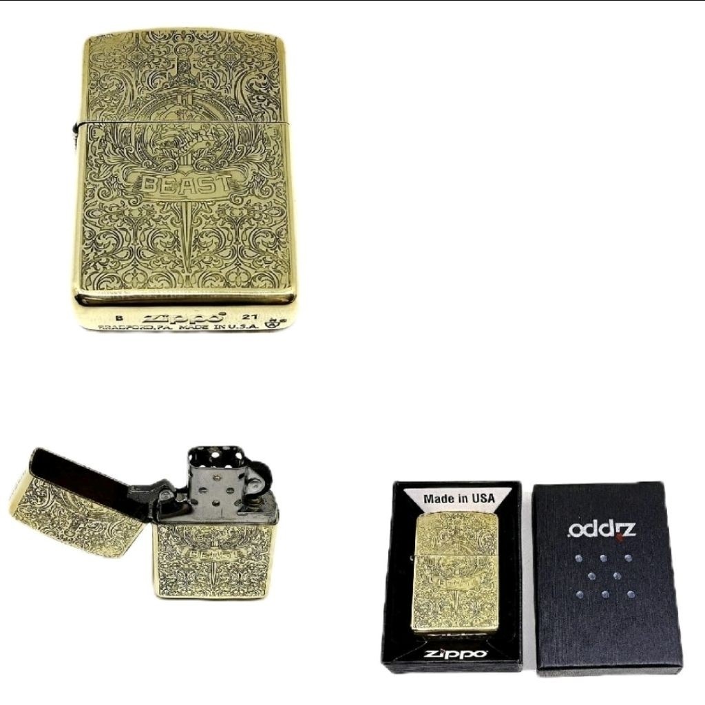 Vapa Zipp. . .Lighter Korek Api Zippo Gold Full Grafir Limited Korek Api Aksesoris Souvenir Unik