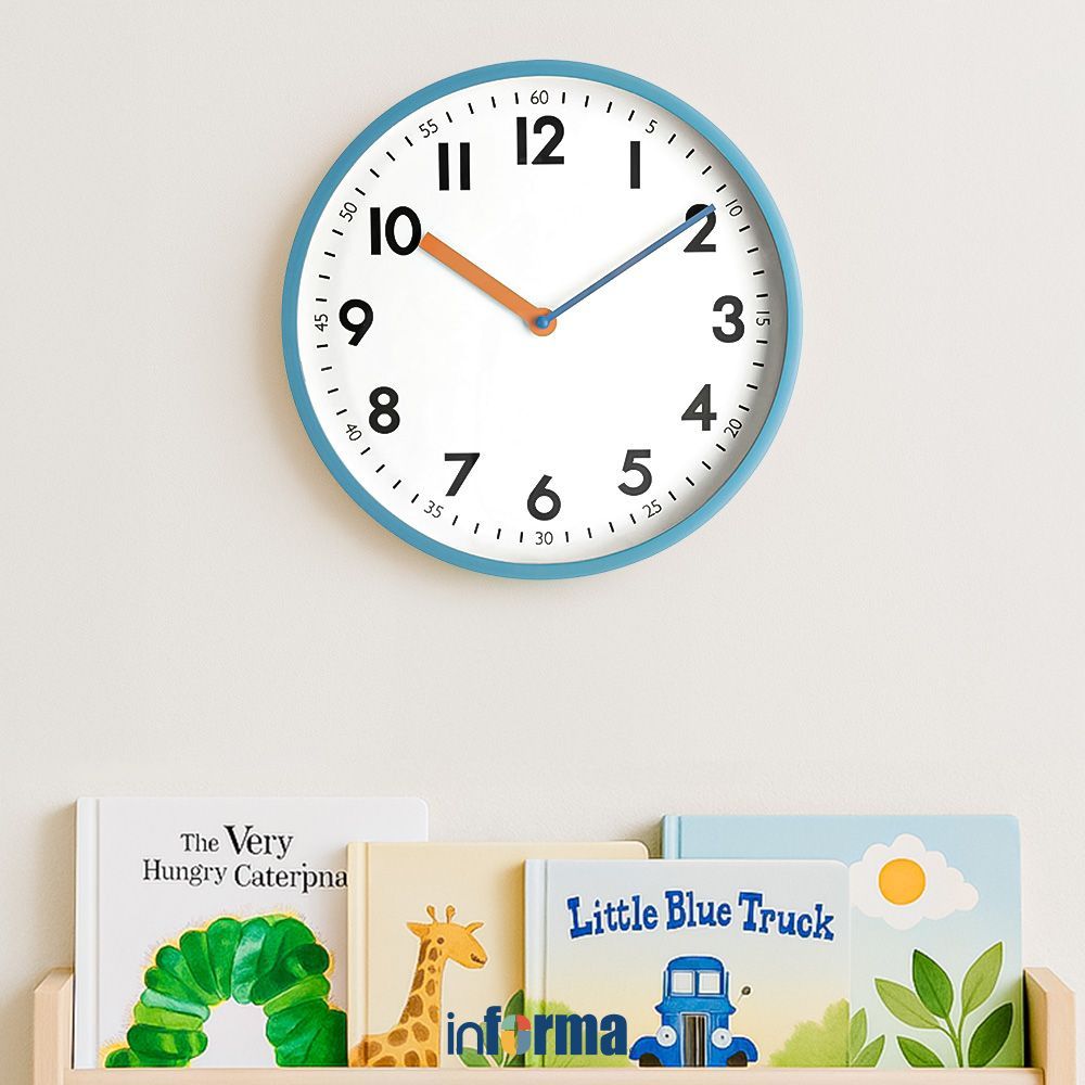 Informa Jam Dinding 30.5 cm Wall Clock Jam Tembok Dekorasi Dinding Jam Ruangan Clock Dinding