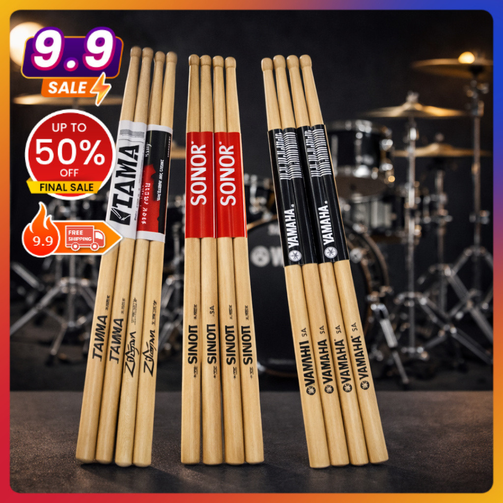 Stick Drum Murah Stik Drum Premium Set Yamaha Zildjian Tama Shinpo