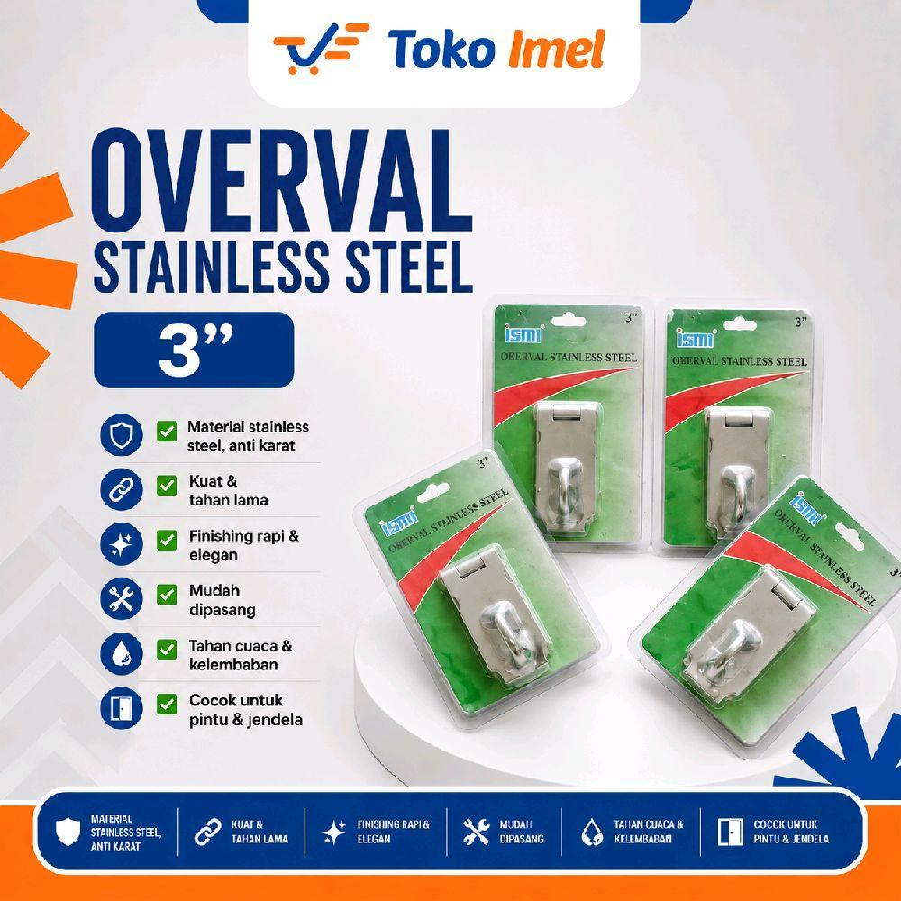 Overval Stainless Steel IGM Ukuran 3