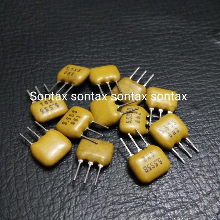 5.5mhz 5.5 5,5 mhz 5,5mhz 5 5 mhz 5.5s5 filter xtal crystal kristal Big Salle 