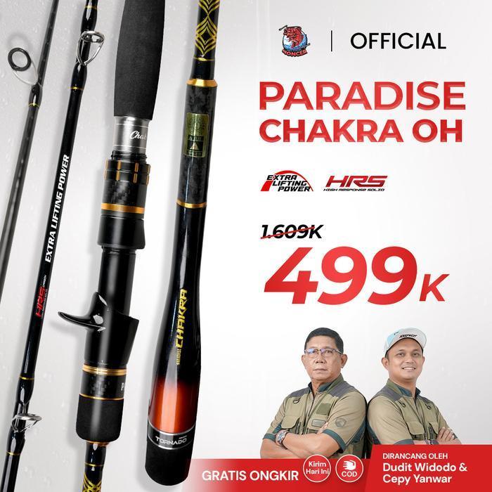 PARADISE - Joran Pancing Paradise Chakra OH Overhead Joran Pancing Specialist Jigging Mancing 180CM