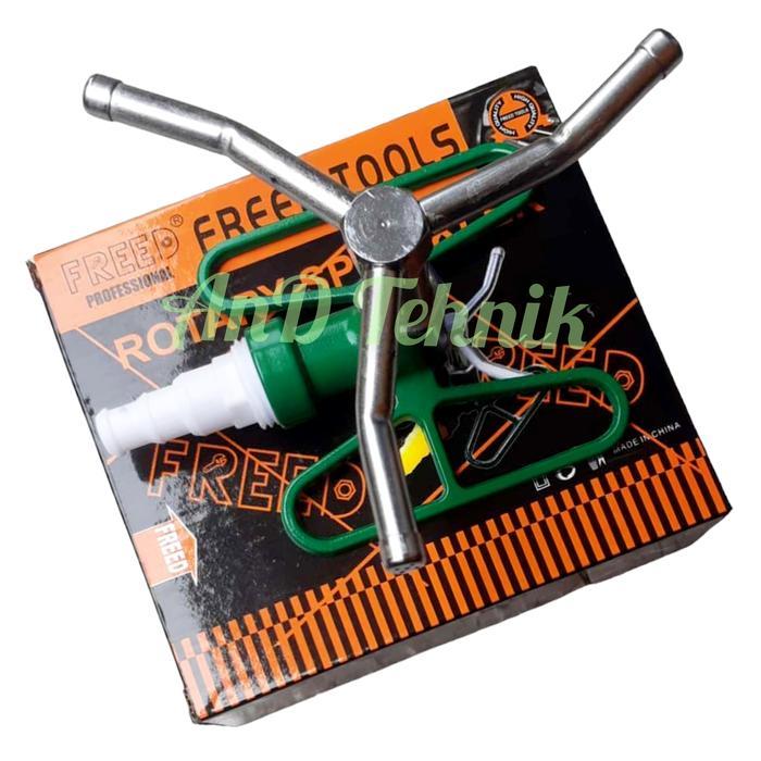 Space Shower Taman/Rotary Sprinkler/ Sprinkler 3 arm
