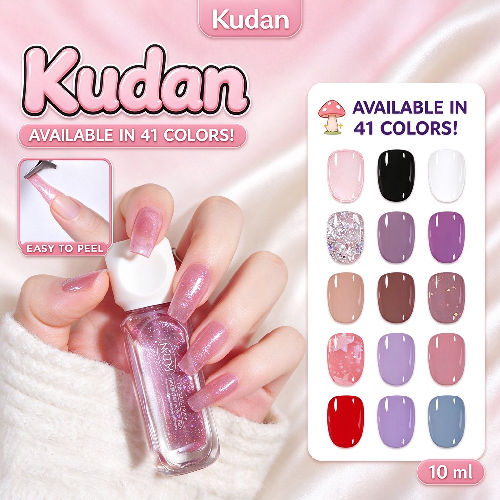 Kudan Kutek Halal Kutek Peel Off Kutek Muslimah Kutek Halal
