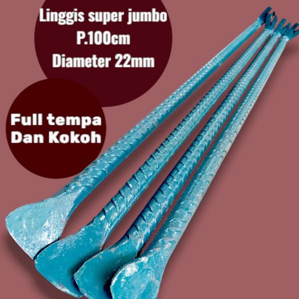 linggis jumbo 100cm dameter 22mm/linggis ceweng/ linggis cabut paku 2810l