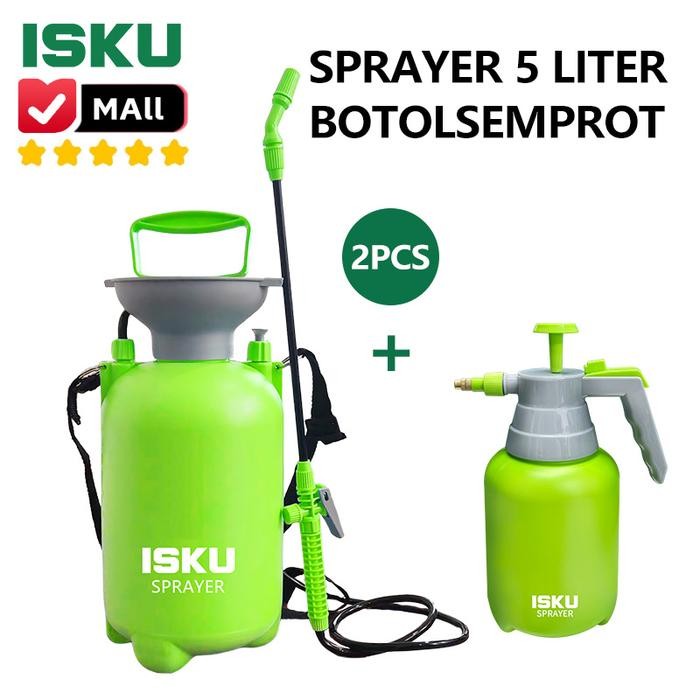MUMPUNG PROMOISKU semprotan air tanaman manual/pressure sprayer 5 liter/semprotan sprayer hama/alat 