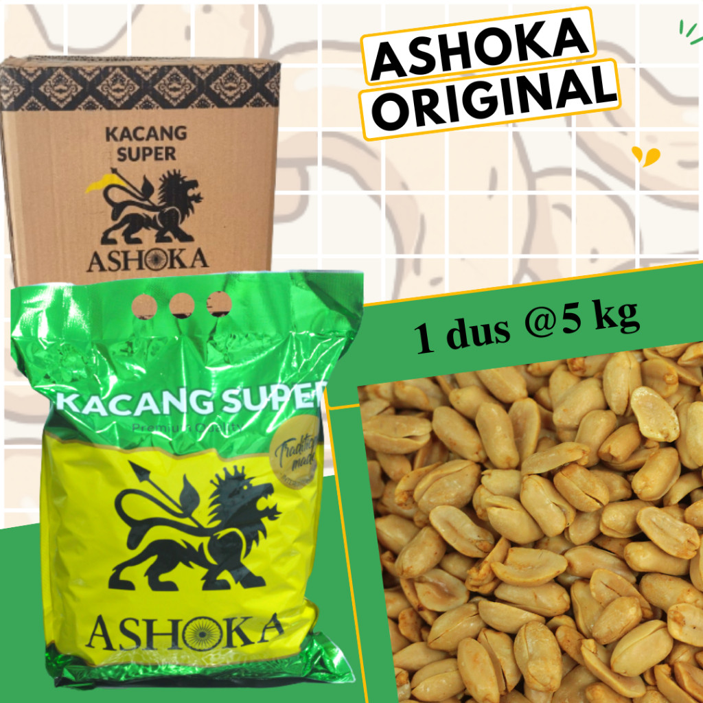 Foodmart Kacang Ashoka 5kg 3 Rasa Bawang Thailand Spicy
