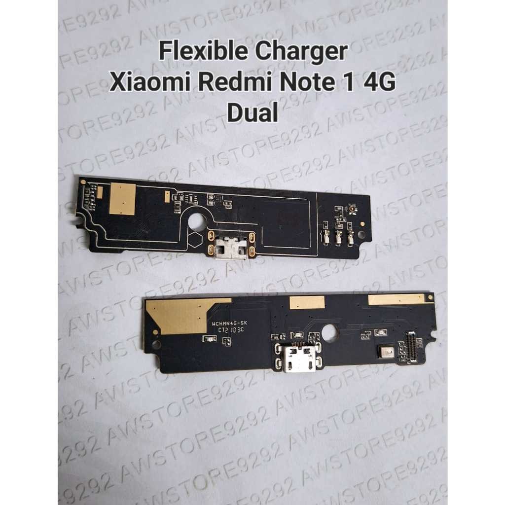 Flexible fleksibel Konektor Charger Xiaomi Redmi Note 1 4G Dual Sim