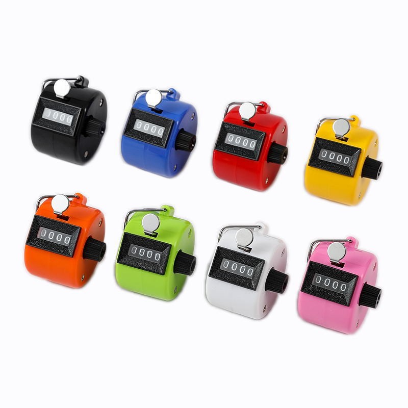 100pcs High quality Colored Hand mechanical counter Tally counter tasbih Frequency counter people co
