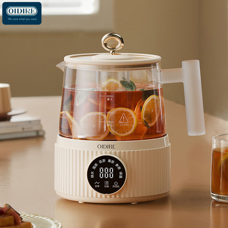 OIDIRE HC05 Electric Kettle 800ML Glass Split Health Preserving Pot 220V Water Boiler Desktop Samova
