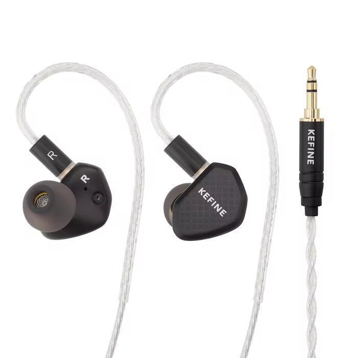 Kefine Klean 10mm DLC Diaphragm Dynamic Driver IEM In Ear Monitor Earphone IEM