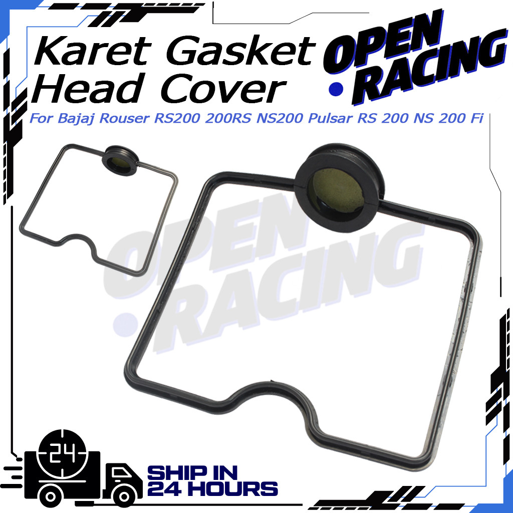 KARET COVER NS200 TUTUP HEAD PULSAR 200NS 200NS EXCELLENT BAJAJ
