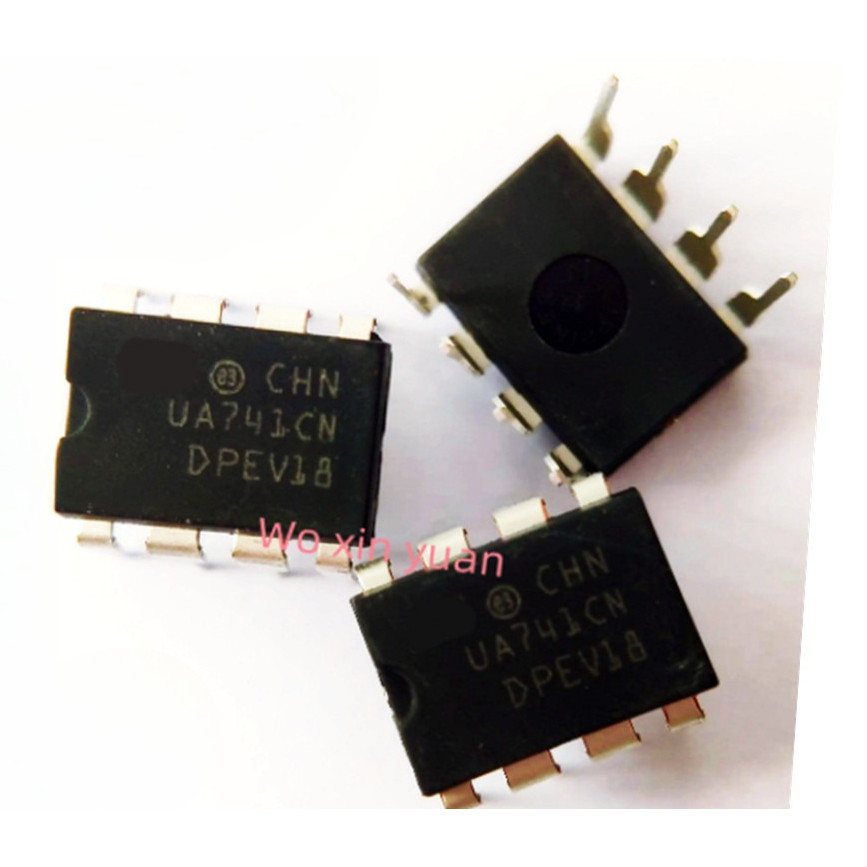 20PCS DIP8 IC UA741CN  UA741CP  UA741  OP Amp LM741  741  IC OPAMP GP 1MHZ Original