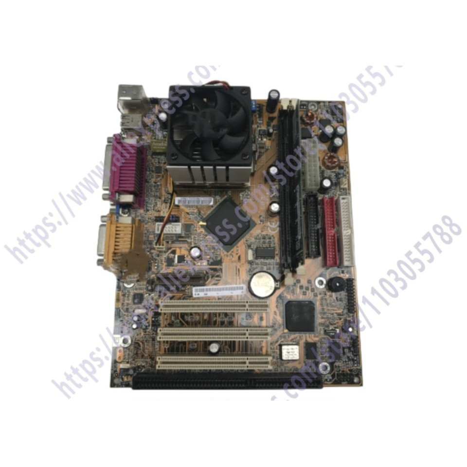 8601T GA-6VEML GA-6VEM Original  ISA industrial board motherboard with 3PCI VGA LPT 1 ISA slot CPU m