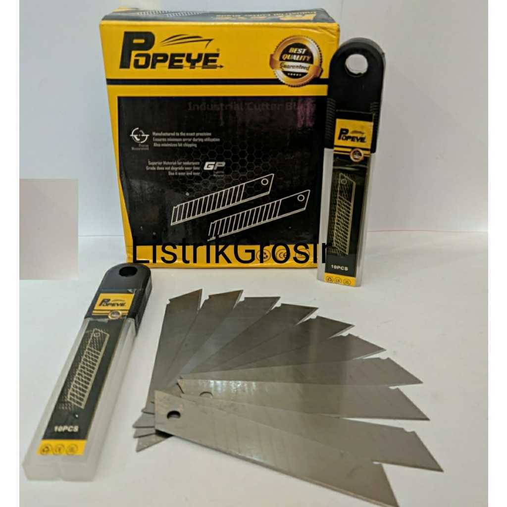 Popeye Isi Cutter Refil besar L-150 10pcs