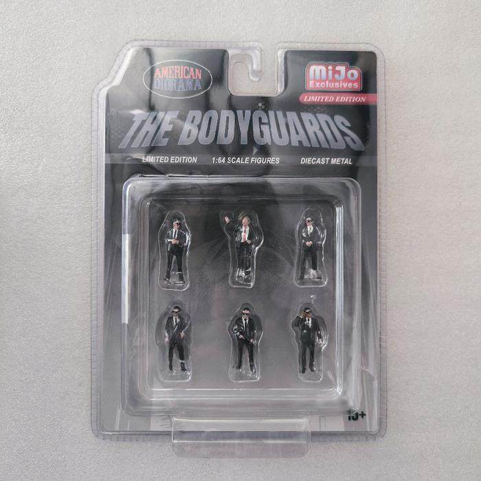AMERICAN DIORAMA 1/64 THE BODYGUARDS BEST