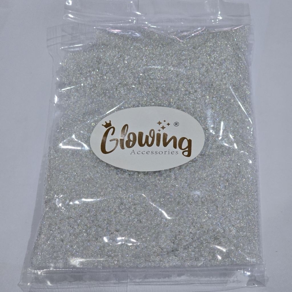 ( per PON semi ) mote pasir JUMBO, mote pasir 6/O SEMI JEPANG merk GLOWING