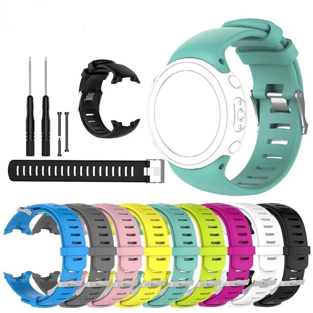 Silicone Strap For Suunto D4 D4i Novo Smart Wat- Replacement bracelet Wristband For Suunto ve Wat- C
