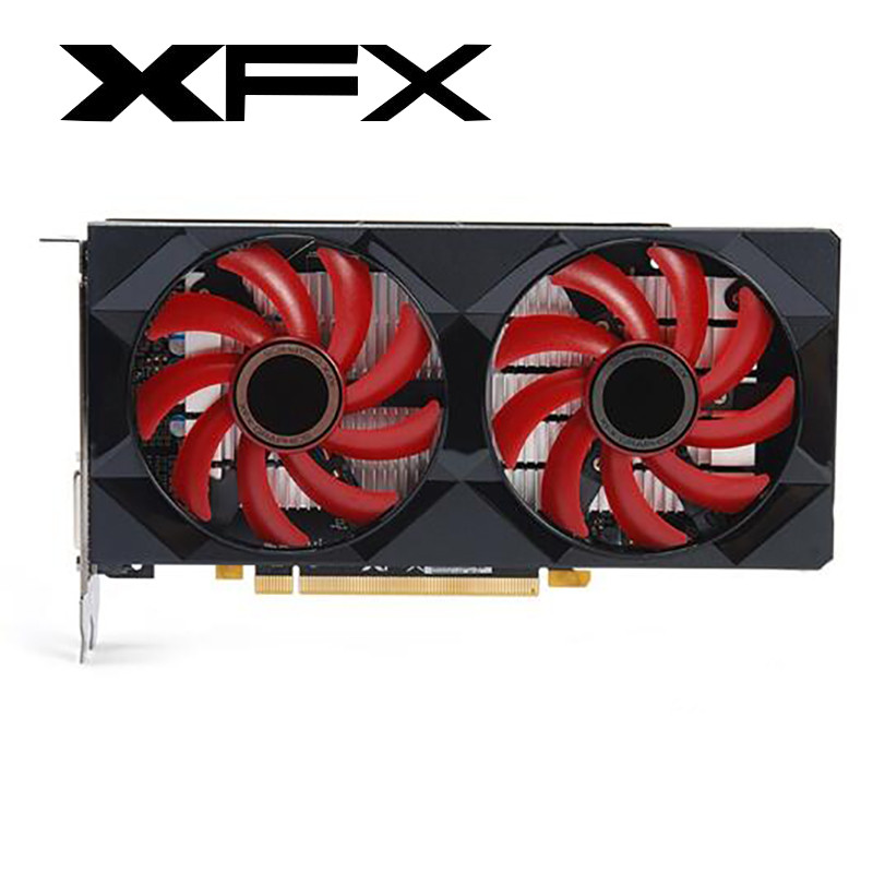 Used XFX RX 560 4GB Video Cards GPU 128 Bit For AMD Radeon RX560D Graphics Cards GDDR5 Desktop Compu