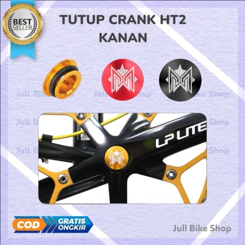 Penutup crank HT2 MZYRH Litepro kanan alloy tutup hollowtech sepeda mtb HT 2 MEROCA