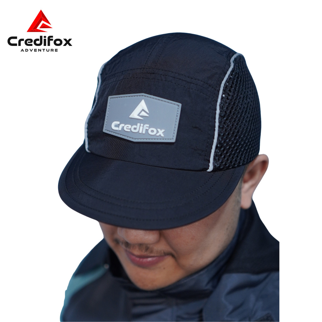 Credifox Adventure -Topi CAP Running - Running Hat - Topi Lari - Topi Hiking - Topi Outdoor - Topi G