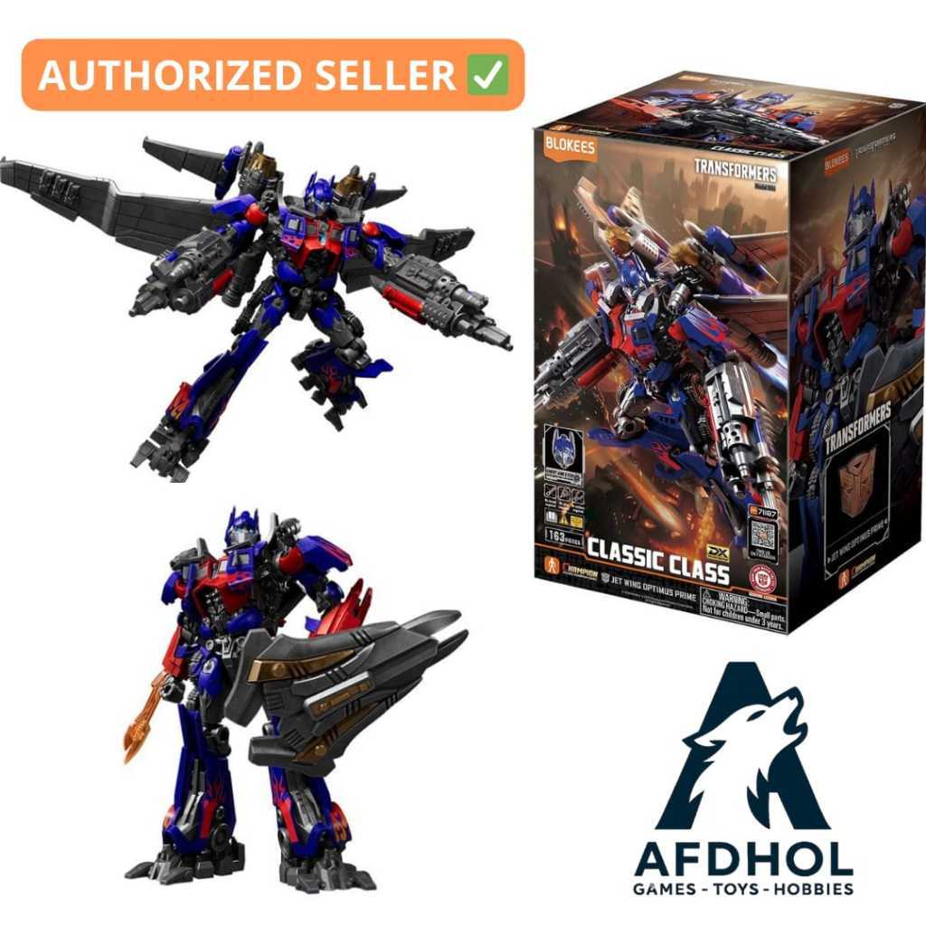 JAJAROMA  BLOKEES TRANSFORMERS CLASSIC CLASS DX-21 JET WING JETWING OPTIMUS PRIME ACTION FIGURE TRAN