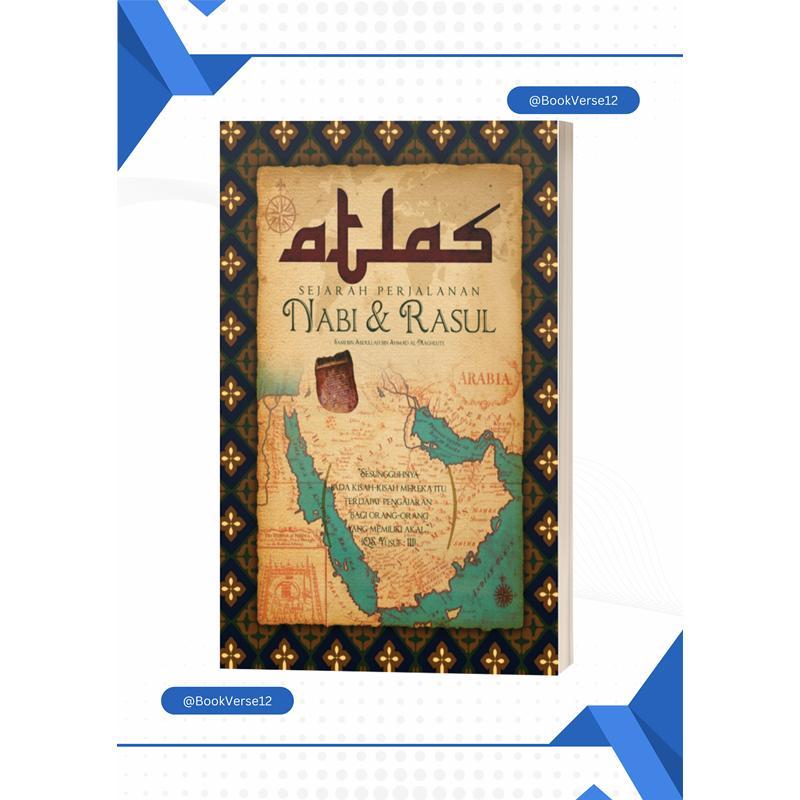 Buku Atlas Sejarah Perjalanan Nabi & Rasul, Bahasa Indonesia Soft Cover