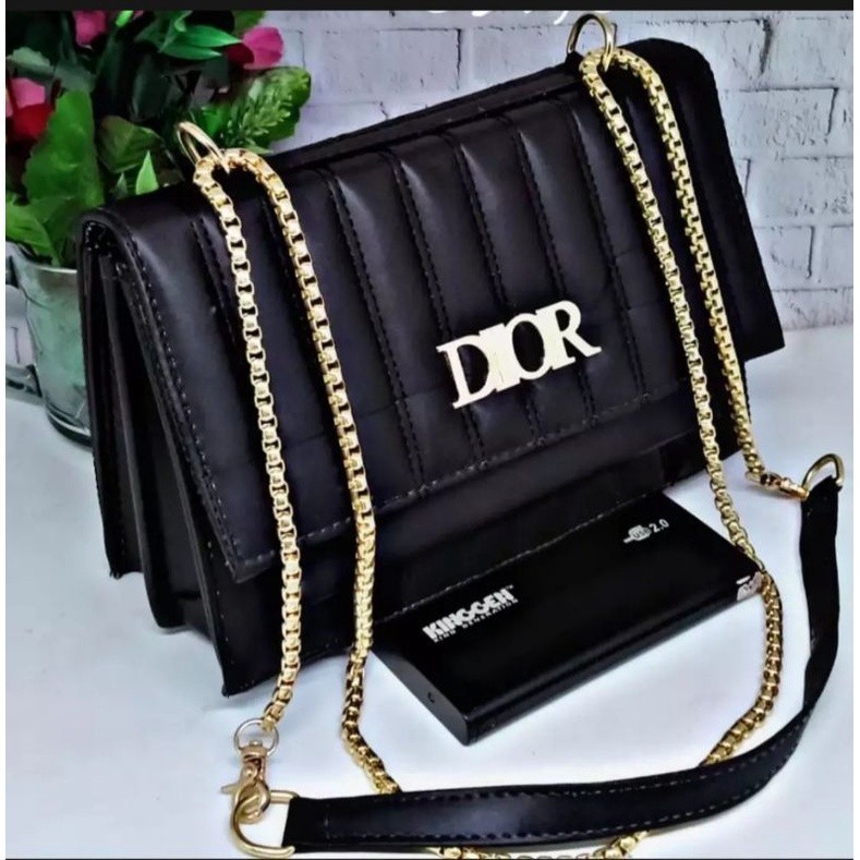 Tas Selempang Wanita Kekinian – Tali Rantai Ulir Modis Untuk Kondangan & Jalan