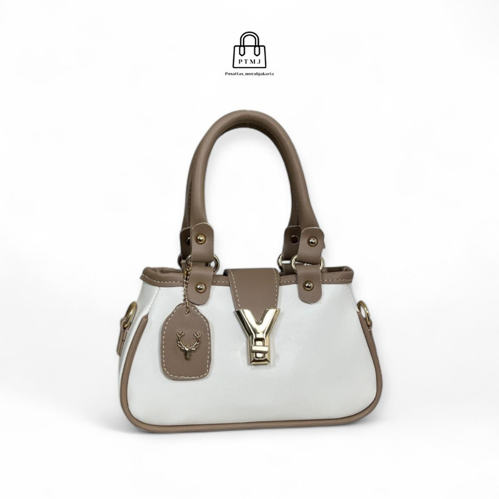 Handbag Wanita Fashion – Tas Selempang Simple Elegan Muat HP & Dompet